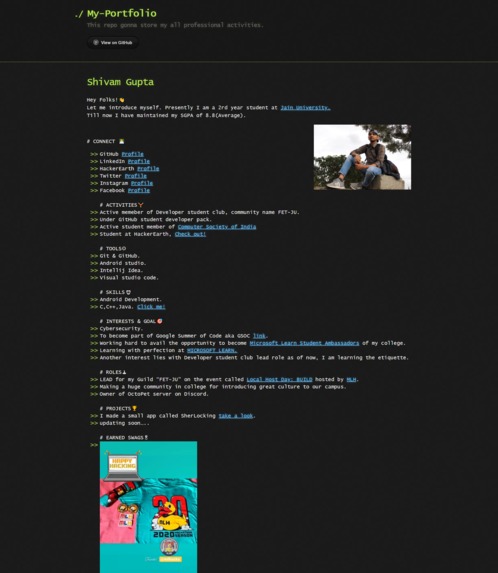 My-Portfolio – screenshot 1