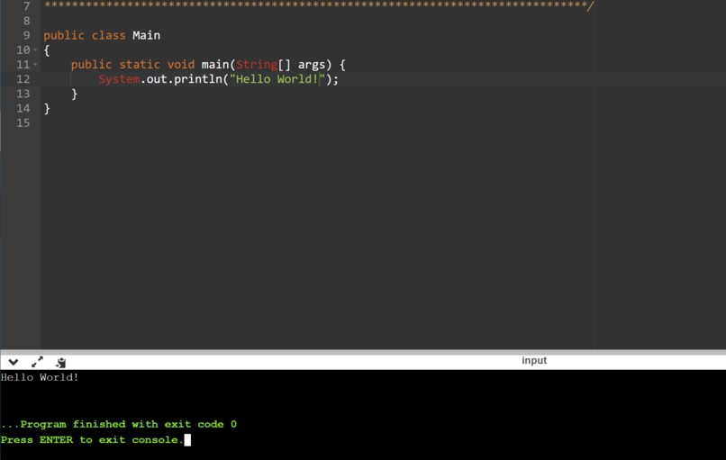Hello World In a New Language – screenshot 1