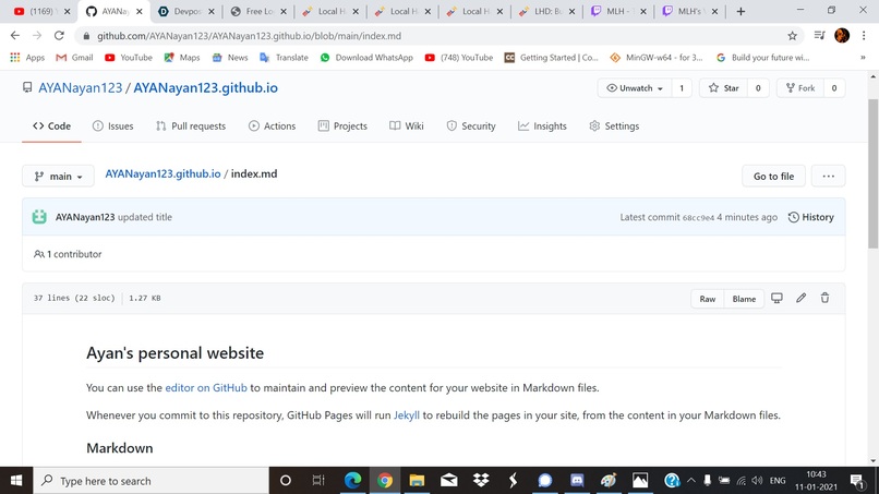 AYANayan123.github.io – screenshot 1
