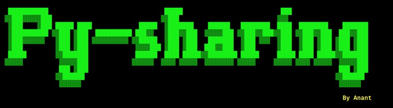 Py-sharing – screenshot 1