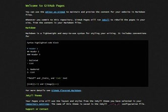 GitHub Pages