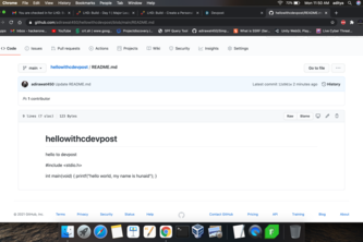 hello with c to mlh and devpost
