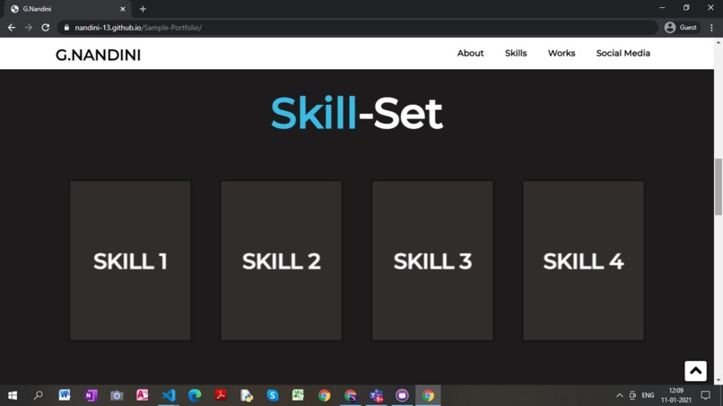 Nandini-13.github.io – screenshot 1