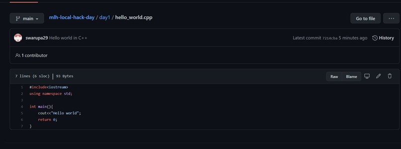 mlh-local-hack-day/day1/hello_world.cpp – screenshot 1