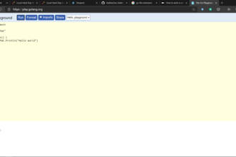 Hello, World in a New Language