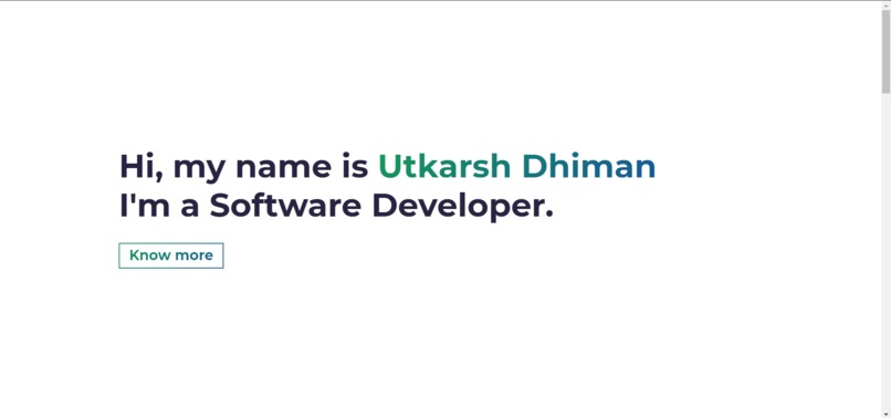 My-Portfolio – screenshot 1