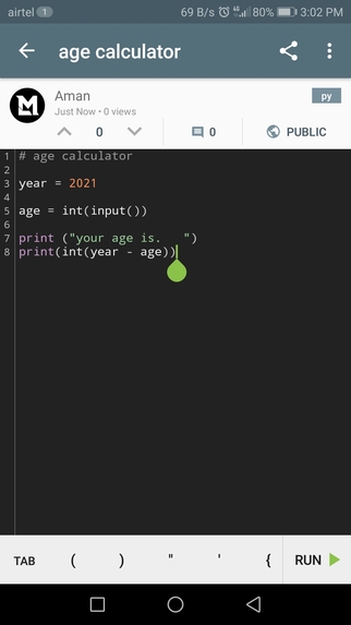 age calculator  – screenshot 1
