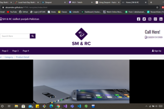 An HTML Mobile-Selling-Shop-Template