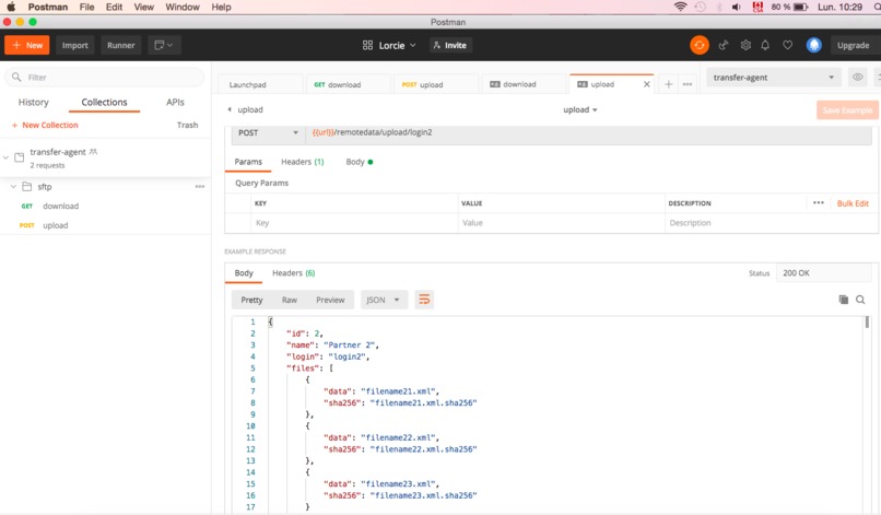 Transfer Agent – screenshot 2