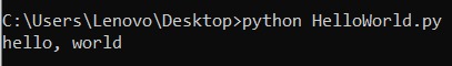 Hello World – screenshot 1