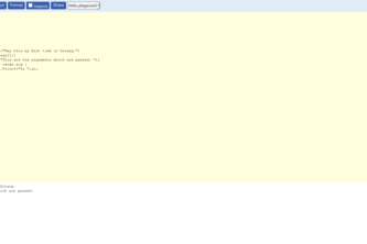Hello, World in a New Language