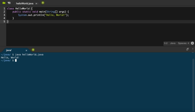 helloWorld – screenshot 1