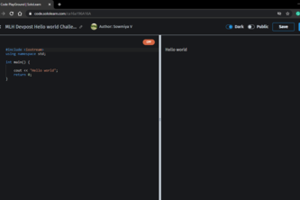  Hello, World in a New Language