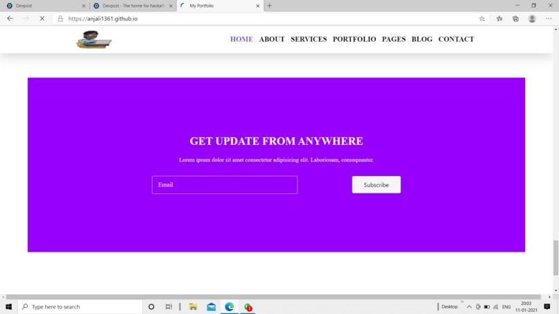 anjali1361.github.io – screenshot 3