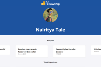 Portfolio Web Page | Devpost