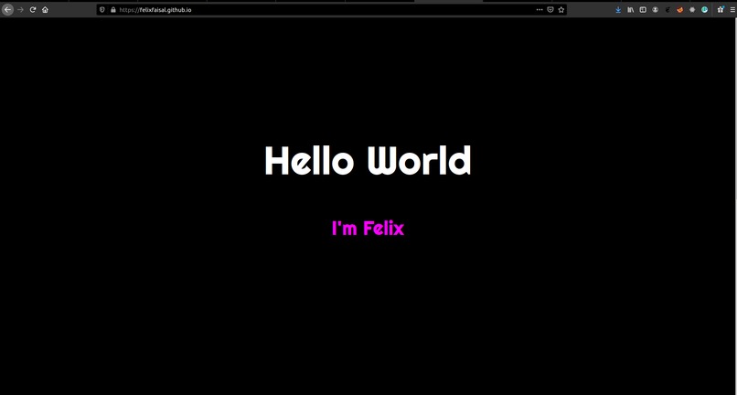 Portfolio – screenshot 1