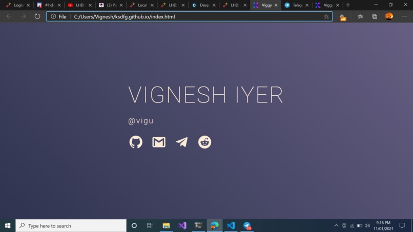 Viguweb – screenshot 1