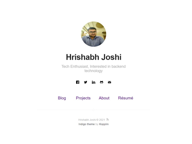 Introduction Github Page – screenshot 1