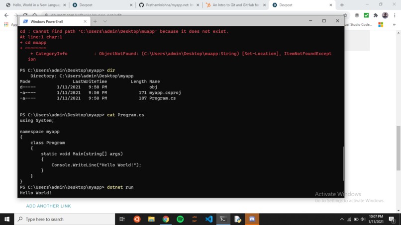 myapp.net – screenshot 1