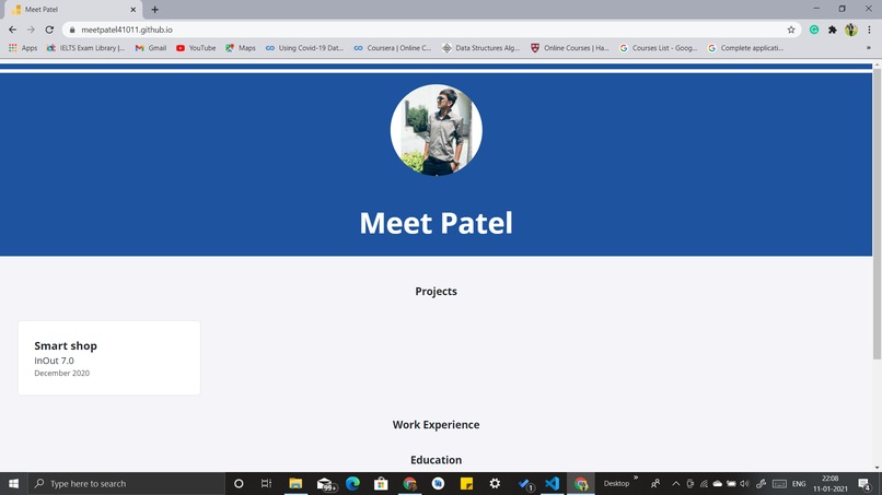 Create a Personal Site with GitHub Pages – screenshot 1