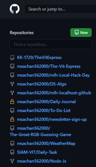 Github Tasks – screenshot 1