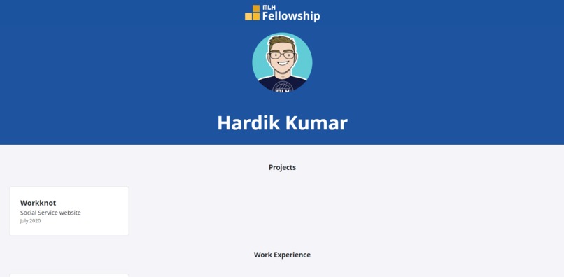 Personal Site with GitHub Pages – screenshot 1