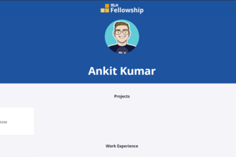 created a new website using github pages