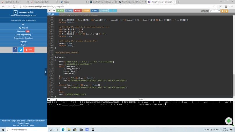 BUILD – screenshot 1