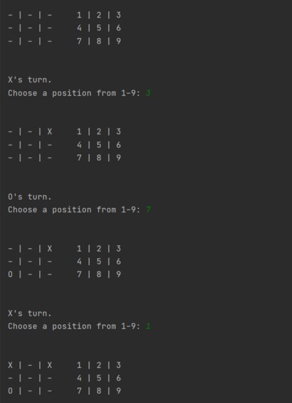 Tic Tac Toe game – screenshot 1