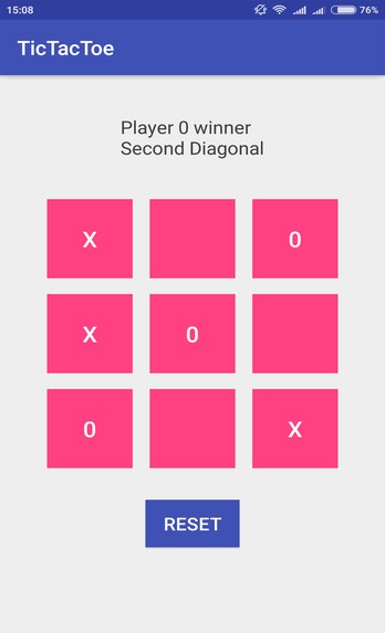 Tic-Tac-Toe game – screenshot 1