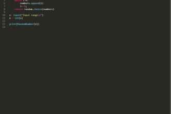 Random Number Generator