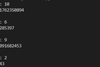 Random Number Generator