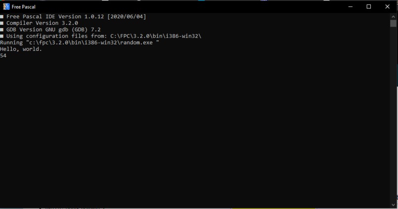 Pascal Random number generator – screenshot 1