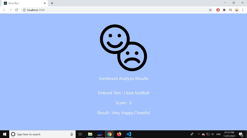 Leverage Sentiment Analysis By Frederick – screenshot 1