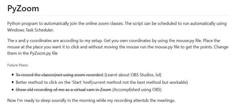 PyZoom – screenshot 1