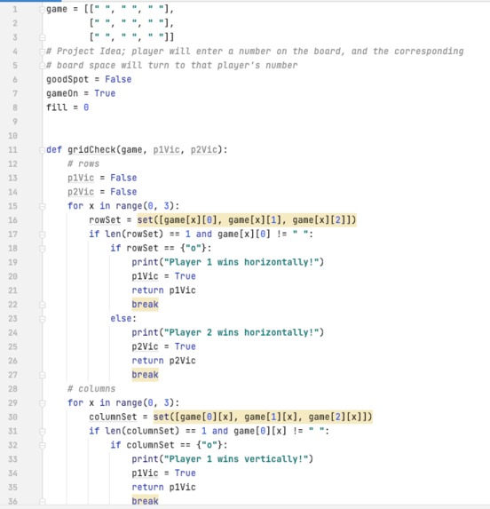 TicTacToe – screenshot 2