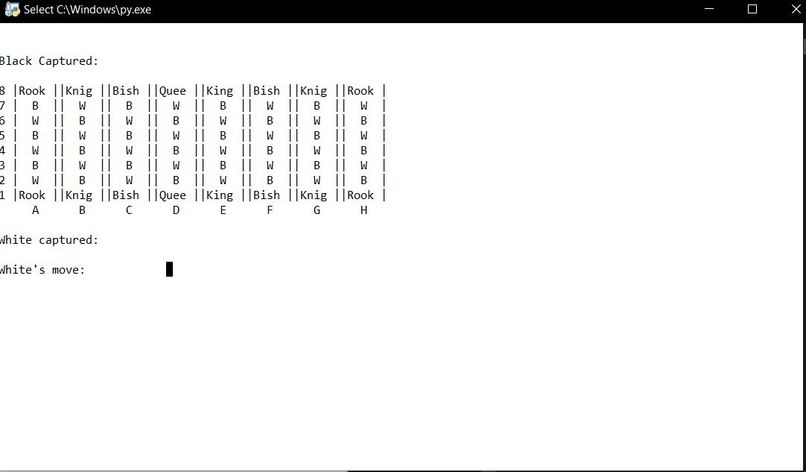 PyChess – screenshot 1