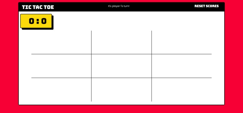 React Tic Tac Toe – screenshot 1