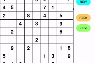 Automatically Solvable Sudoku Game