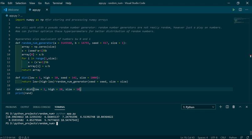 How Random is Random? and Music Sentiment spotify – screenshot 1