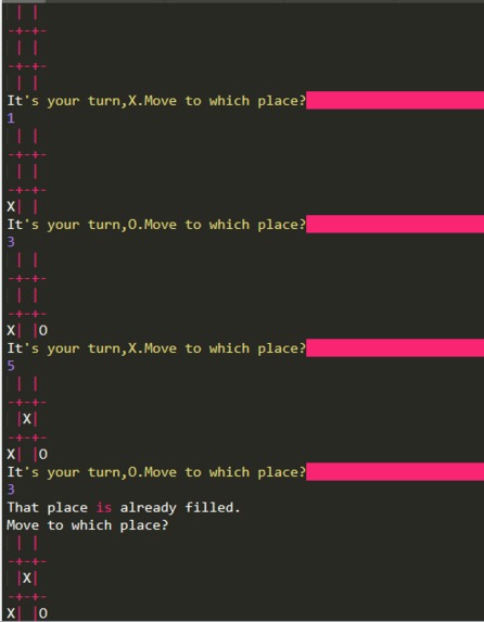 Tic tac toe – screenshot 1