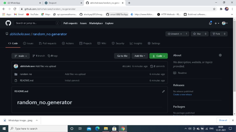 Random No. Generator – screenshot 1
