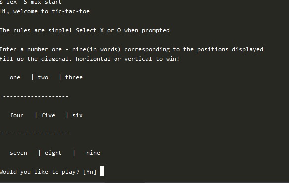 Create a Tic-Tac-Toe game – screenshot 1