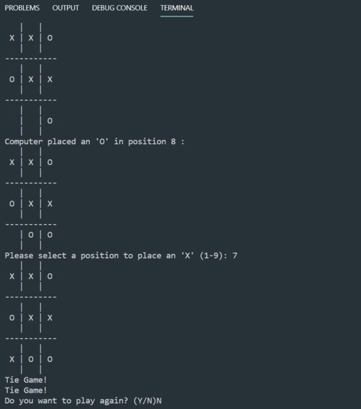 Tic-Tac-Toe – screenshot 1