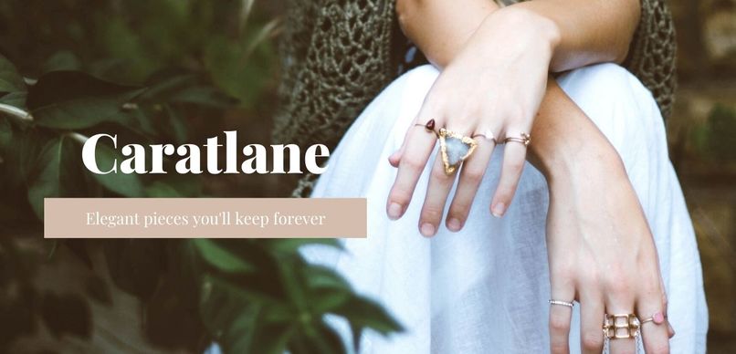 caratlane webpage – screenshot 1