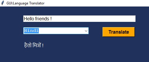 Spoken Language Translator – screenshot 1