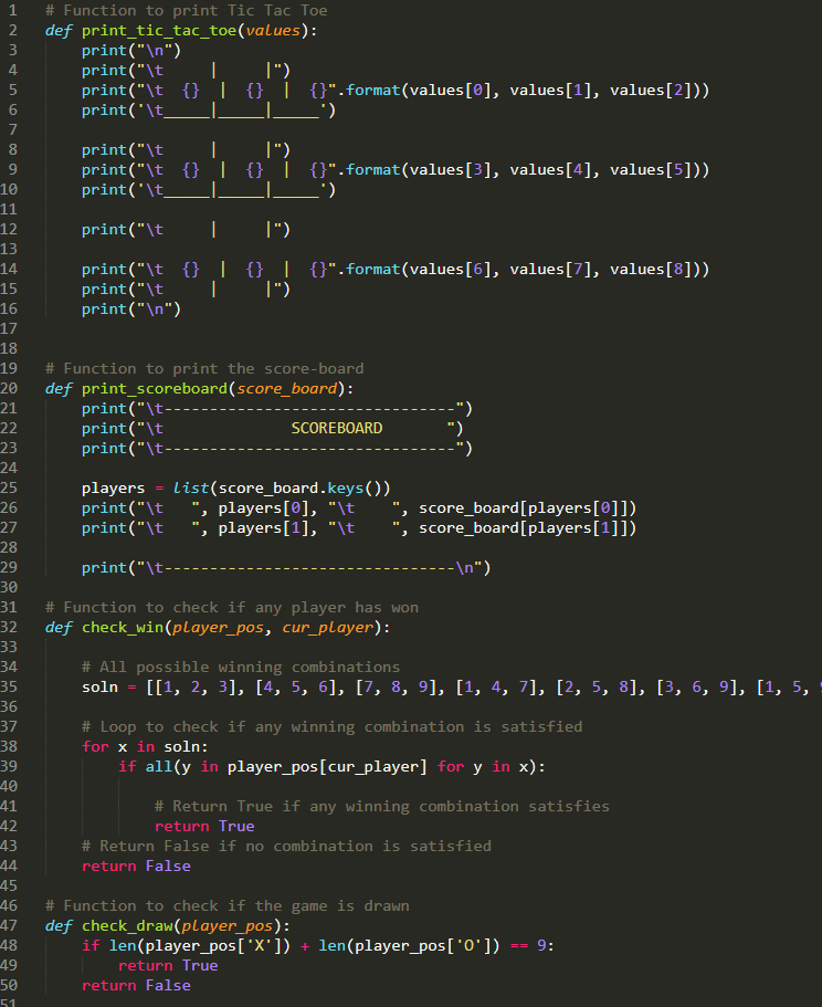 Tic Tac Toe With Python | Devpost