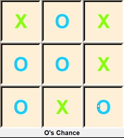 Tic-Tac-Toe game – screenshot 1