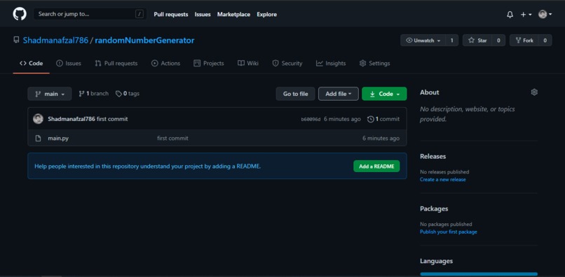 Random Number Generator – screenshot 1