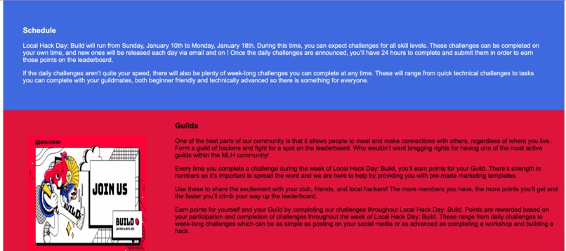 MLH Website - Redesign – screenshot 2